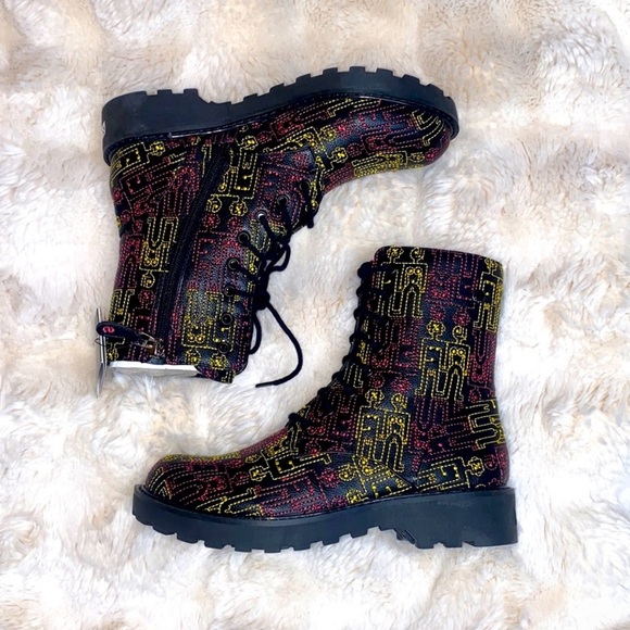 DESIGUAL UNIQUE DESIGNER BOOTS - Picture 6 of 8